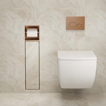 Xellanz Rocko Toiletrol- en Borstelhouder - Inbouw -, Ophalen of Verzenden, Nieuw