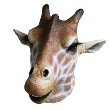 Giraffe masker, Verzenden, Nieuw