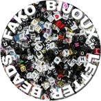 Fako Bijoux - Letterkralen & Figuurkralen Vierkant - Letter, Verzenden, Nieuw