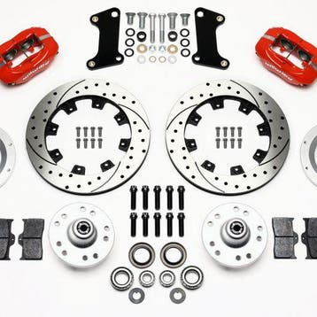 Wilwood Forged Dynalite Front Kit 12.19in Drilled Red 67-69, Ophalen of Verzenden, Nieuw