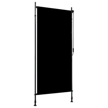 vidaXL Rolgordijn voor buiten 100x270 cm antraciet, Verzenden, Nieuw