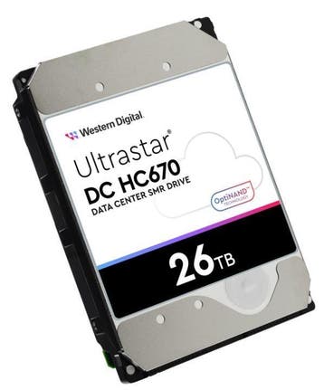 Western Digital Ultrastar DC HC670 26TB Enterprise HDD 3.5, Ophalen of Verzenden, Nieuw
