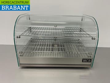 HCB RVS Warmhoudvitrine 45 liter 55,4 cm 230V Horeca, Ophalen of Verzenden, Nieuw in verpakking