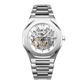 BUGOLINI VENIVIDI Deluxe - Stalen Automatische Horloge, Sieraden, Tassen en Uiterlijk, Horloges | Heren, Verzenden, Nieuw