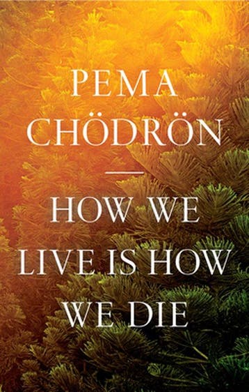 9781611809244 How We Live Is How We Die | Tweedehands, Verzenden, Zo goed als nieuw, Pema Chodron