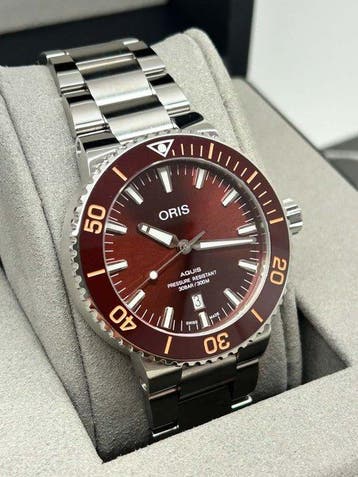 Oris - Aquis Date - Zonder minimumprijs - 01 733 7730, Nieuw
