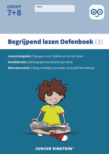 9789492265135 Begrijpend lezen groep 7 + 8 Oefenboek, Verzenden, Nieuw, Junior Einstein