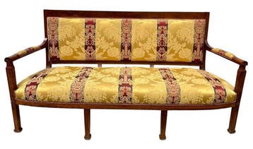 Sofa - Hout, Textiel