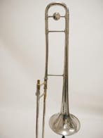 Bb Trombone F. Besson Model Excellence French, Ophalen of Verzenden, Gebruikt, Tenor, Met koffer
