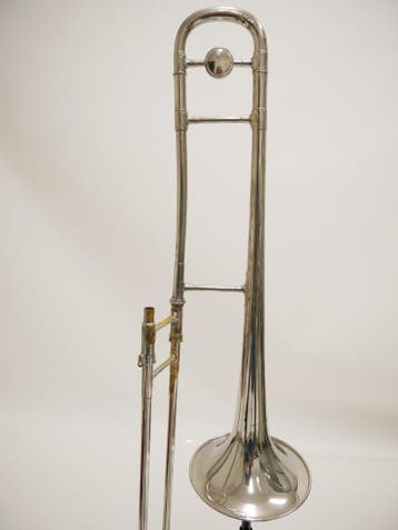 Bb Trombone F. Besson Model Excellence French, Ophalen of Verzenden, Gebruikt, Tenor, Met koffer