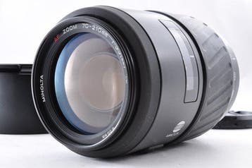 Minolta AF 3.5-4.5/70-210mm Cameralens, Nieuw