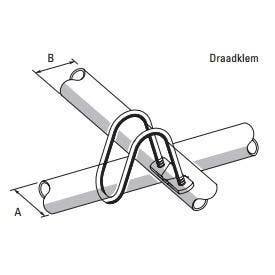 Schoftboom draadklem 2,5 x 1,5, Dieren en Toebehoren