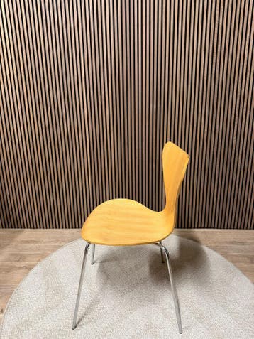 Voorraad Fritz Hansen Vlinderstoel Series 7 stoel, Verzenden, Zo goed als nieuw