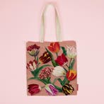 Tas Katoen Pretty Tulips - Roze, Ophalen of Verzenden, Nieuw