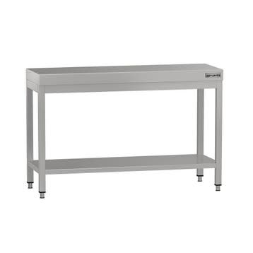 GGM Gastro | RVS werktafel ECO - 1200x600mm - met onderschap, Verzenden, Nieuw in verpakking, Meubilair