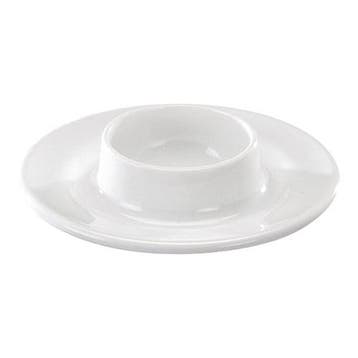 Eierdop met vaste schotel melamine|  Ø9,2cm WACA, Verzenden, Nieuw in verpakking