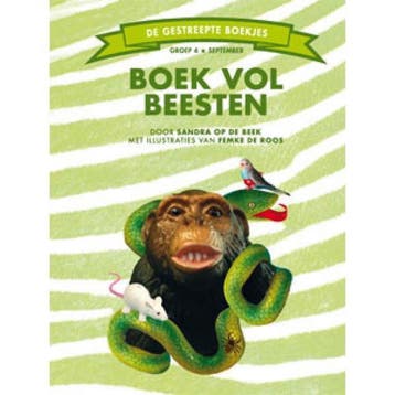Boek vol beesten / De Gestreepte Boekjes 9789089220813, Verzenden, Zo goed als nieuw, S. Op de Beek