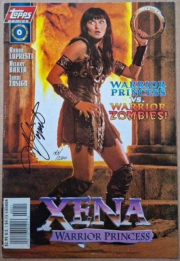 Xena Warrior Princess 0 - Photo cover, signed by writer /, Nieuw