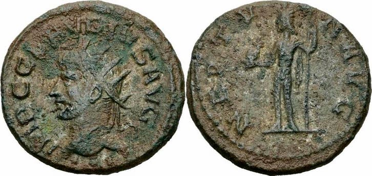 268-269 Roemisches Kaiserreich Claudius Ii Gothicus Anton..., Postzegels en Munten, Munten | Europa | Niet-Euromunten, Verzenden
