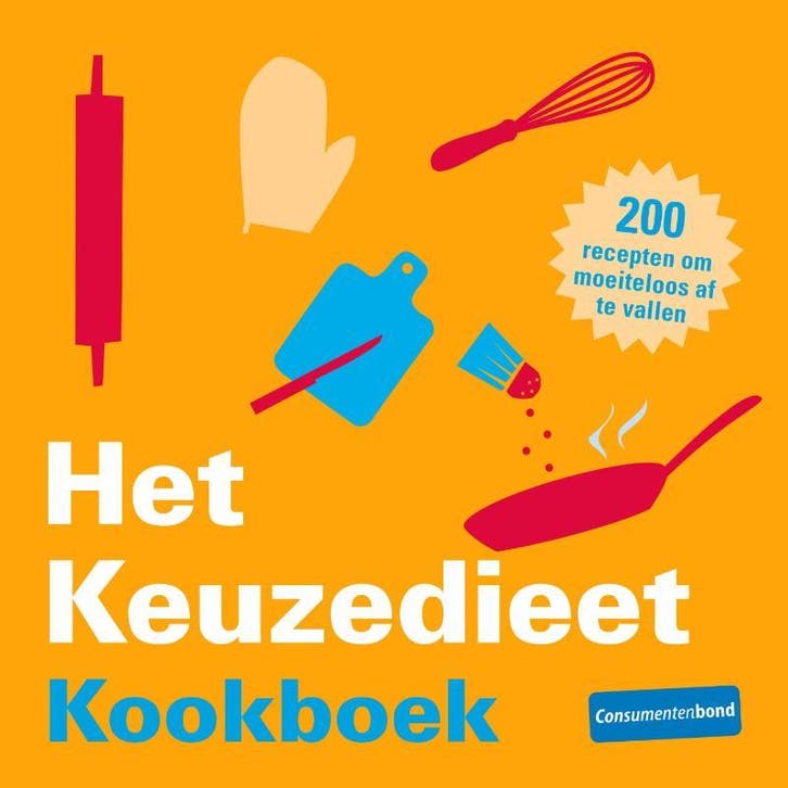 Het keuzedieet kookboek 9789059512771 Elisabeth Lange, Boeken, Kookboeken, Zo goed als nieuw, Verzenden