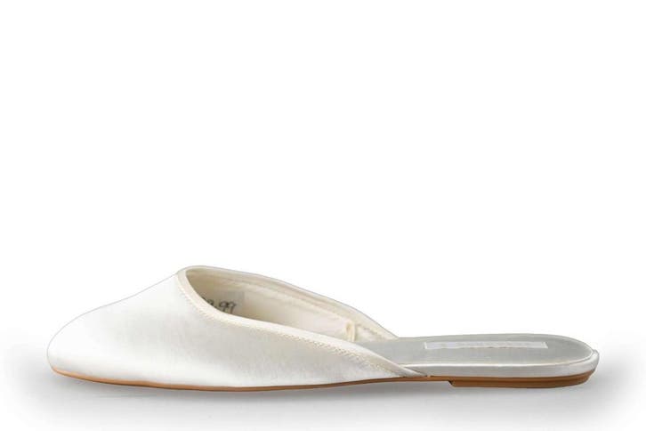 Zara Instappers in maat 40 Wit, Kleding | Dames, Schoenen, Wit, Zo goed als nieuw, Instappers, Verzenden