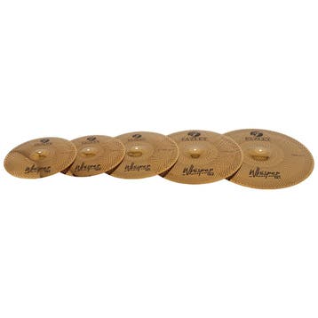 Fazley CYM-Mute-PRO-G Low Noise Gold 4-delige bekkenset, Muziek en Instrumenten, Verzenden, Nieuw
