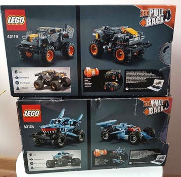 Lego - 42134, 42119 - Lego Technic - SUPER ZESTAW - Monster, Nieuw