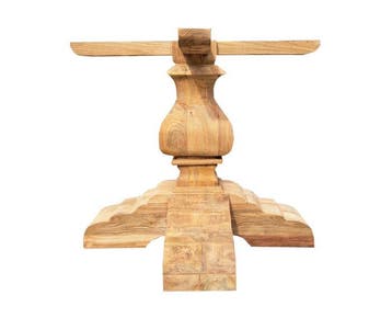 Kasteelpoot Bekkers Teak voor ronde tafel, Ophalen of Verzenden, Nieuw