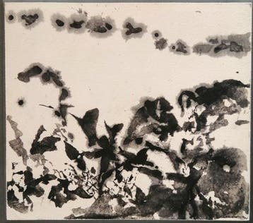 Zao Wou-Ki (1921-2013) - Encre de Chine, Antiek en Kunst