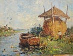 Hollandse School (XX) - Hollands impressionistisch landschap
