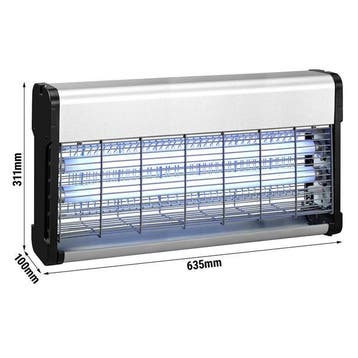 GGM Gastro | Insectenverdelger - 150m² bereik - 2x 40W |, Verzenden