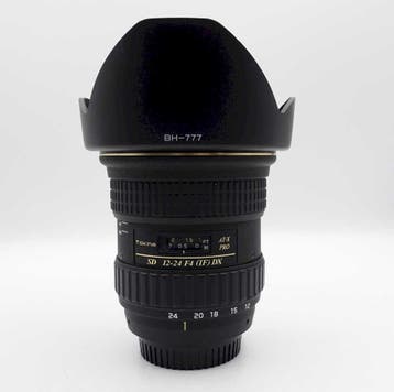 Tokina AT-X 12-24mm f/4 (if) DX Nikon Occasion, Ophalen of Verzenden, Gebruikt