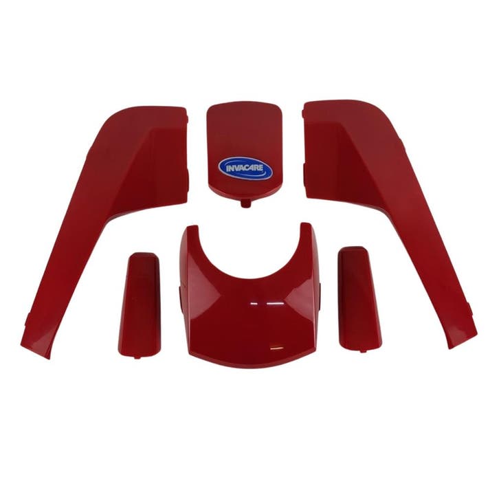 Invacare Scootmobiel accentkleur kapdelen - Carnet Red, Diversen, Brommobielen en Scootmobielen, Nieuw, Invacare, Ophalen of Verzenden
