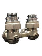 radiator aansluitset voor paneelradiatoren met onderaansluit, Ophalen of Verzenden, Nieuw, Radiator, Hoog rendement (Hr)