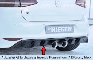 Rieger diffuser | geschikt voor VW Golf 7 VII R 2013-2017 |, Verzenden, Nieuw, Volkswagen