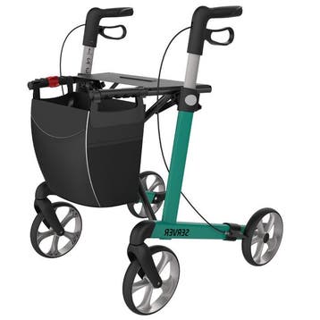 Rehasense Rollator Server L turquoise, Diversen, Verpleegmiddelen, Ophalen of Verzenden, Nieuw