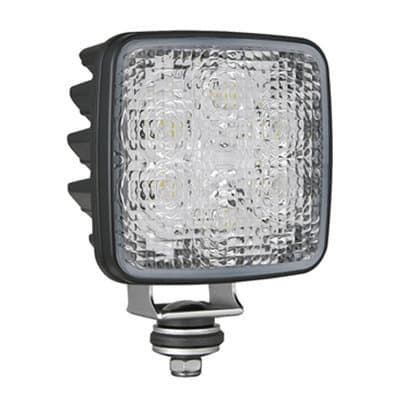 Wesem CRK2 LED Werklamp Vierkant + 0,5m Kabel, Ja, 2-Pins AM, Auto-onderdelen, Verlichting, Nieuw, Ophalen of Verzenden