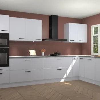 Sneeuwwitte keuken Graz 71679, Verzenden, Nieuw