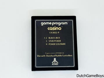 Atari 2600 - Casino, Verzenden, Gebruikt