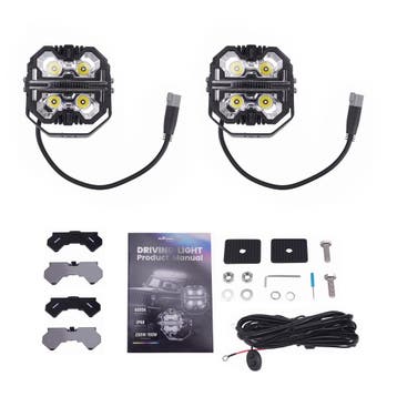 Quad LED Koplamp DRL Daytime Running Light 6000K voor Tru..., Verzenden, Nieuw