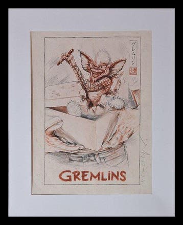 Emma Wildfang - Gremlins - Series -Icons on Paper, Nieuw