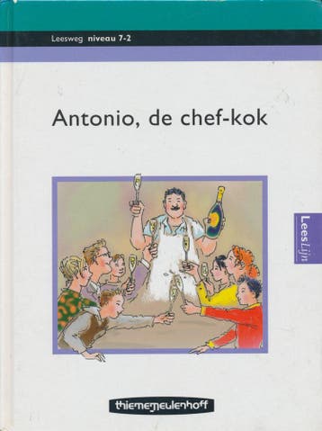 Leesweg Leesboek 7-2 Antonio, de chef-kok, Boeken, Verzenden, Nieuw