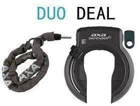 Duo Deal AXA Defender Ringslot +RLC 140 insteekketting, Verzenden, Nieuw