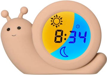 Slaaptrainer - Nachtlampje - Kinderwekker - Pastel Beige - A, Verzenden, Zo goed als nieuw