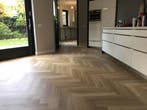 KOOPZONDAG Visgraat Pvc Click Natuur Eik 3 X Kleur €24,95m2, 75 m² of meer, Grijs, Nieuw, Visgraat Pvc click