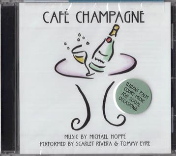 cd - Scarlet Rivera &amp; Tommy Eyre - CafÃ© Champagne, Verzenden, Zo goed als nieuw