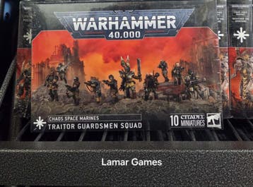 Chaos Space Marines Traitor Guardsmen (Warhammer 40.000, Ophalen of Verzenden, Nieuw