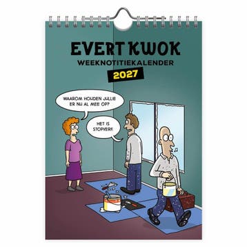 Evert Kwok Weeknotitiekalender Stopverf 2027, Ophalen of Verzenden, Nieuw in verpakking