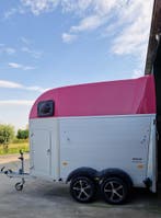 Humbaur paardentrailers, betrouwbaar en modern - op voorraad, Nieuw, Aluminium, 1½-paards trailer