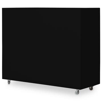 Verrijdbare plantenbak 120 x 100 cm - Zwart, Ophalen of Verzenden, Nieuw in verpakking